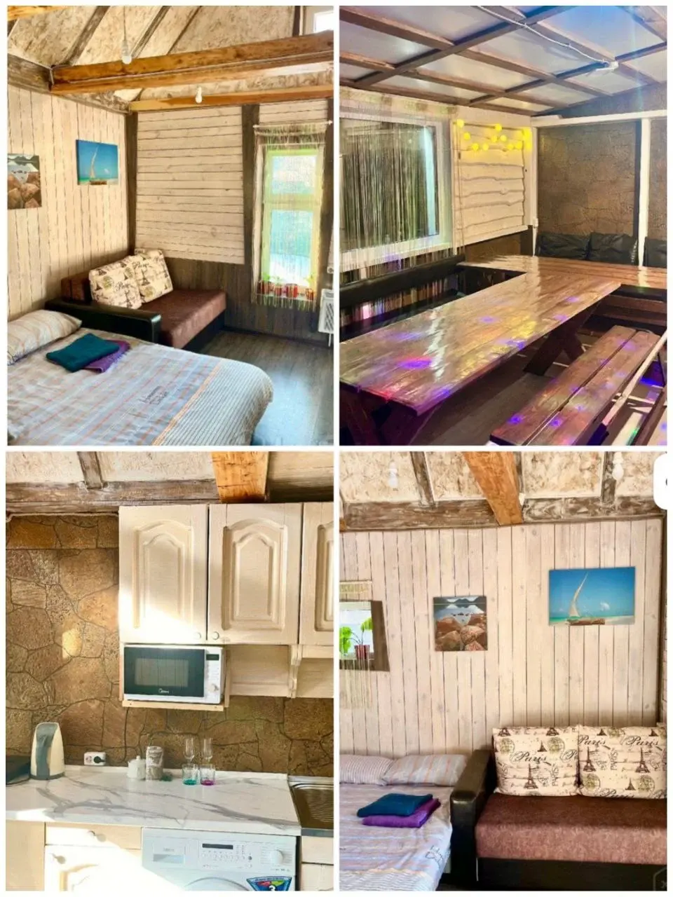 Двухкомнатная квартира в частном секторе, от 80 рублей в сутки.