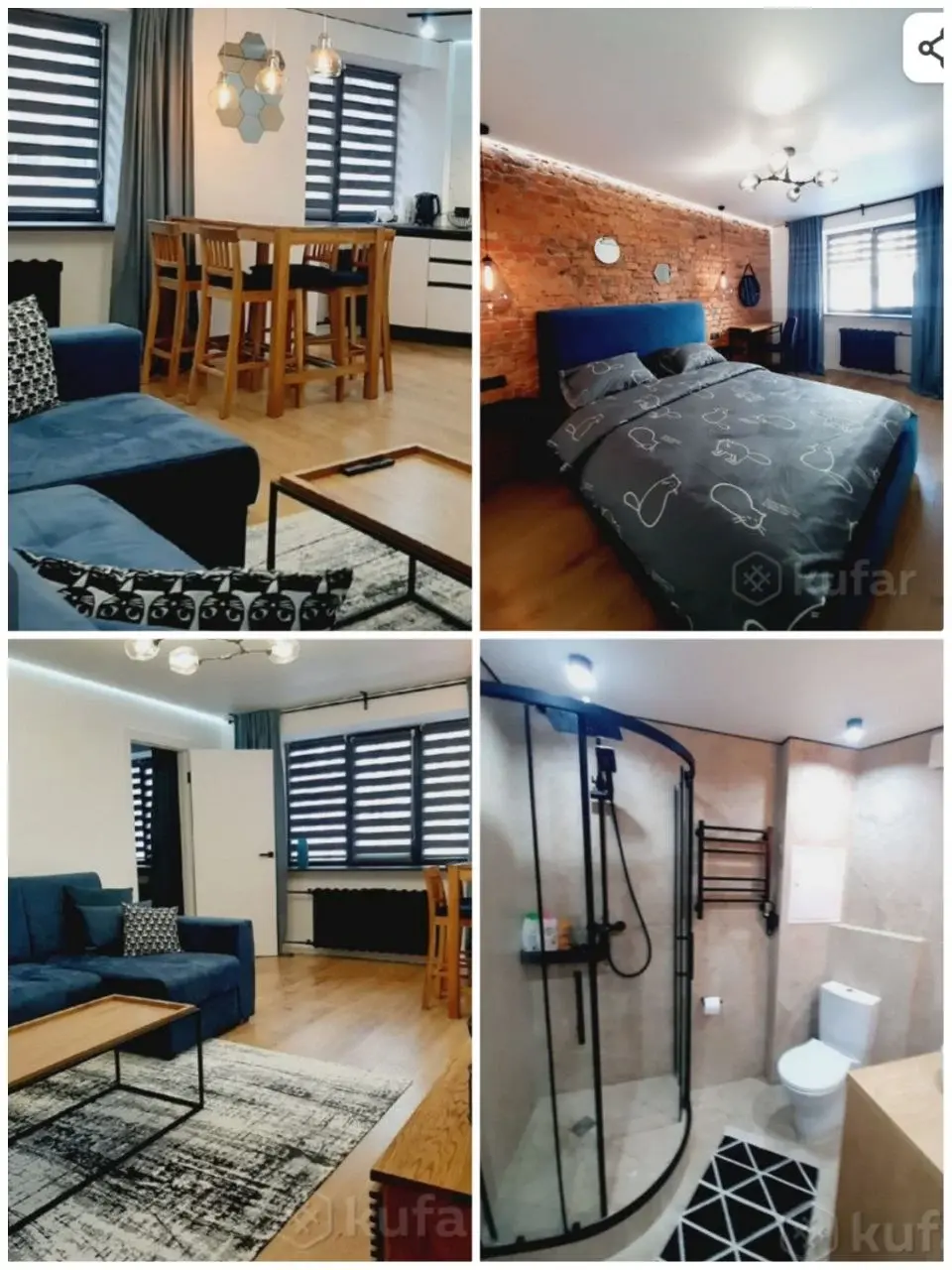 Квартира на улице Ленинской, от 100 рублей за сутки.