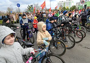 В Бобруйске в день праздника торжественно открыли новую улицу