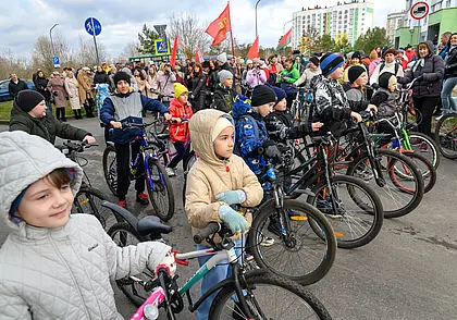 В Бобруйске в день праздника торжественно открыли новую улицу
