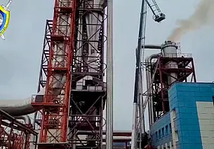 11 ноября в ОАО «Витебскдрев» загорелась пылевоздушная смесь