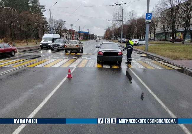 В Могилеве 13 ноября утром в ДТП пострадали женщина и ребенок