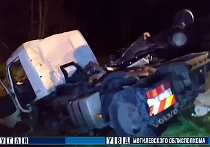 ДТП в Шкловском районе: один водитель погиб, второй доставлен в  больницу.