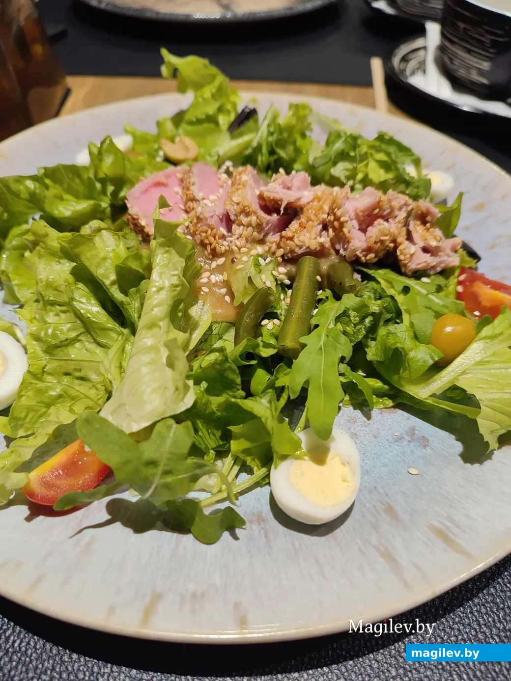 Гастрофест в Могилеве. Салат с тунцом. Суши-бар «Две палочки». 19.11.23 г.