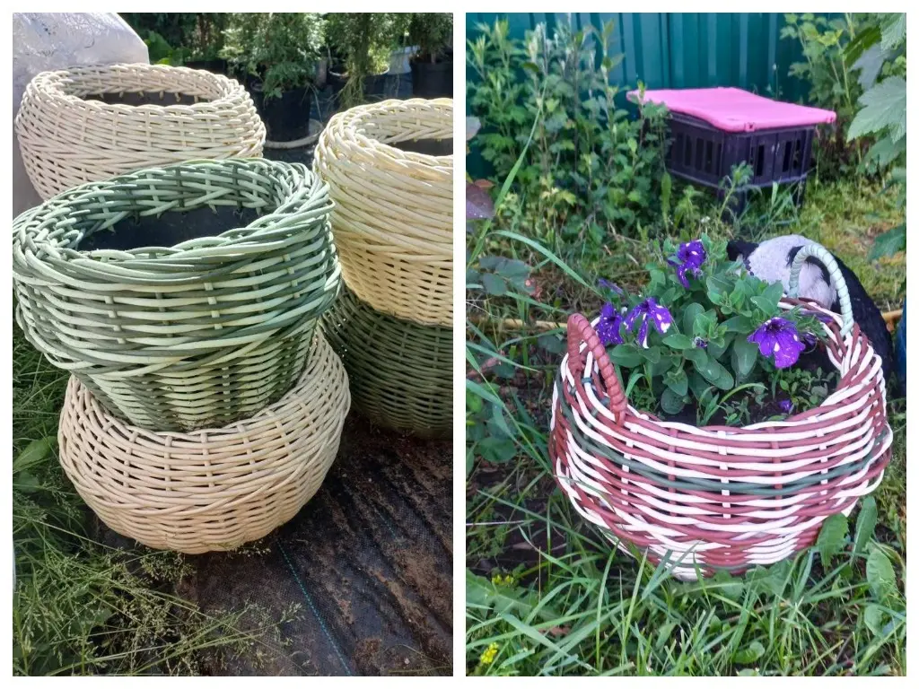 Плетеные изделия Татьяны Маковецкой.