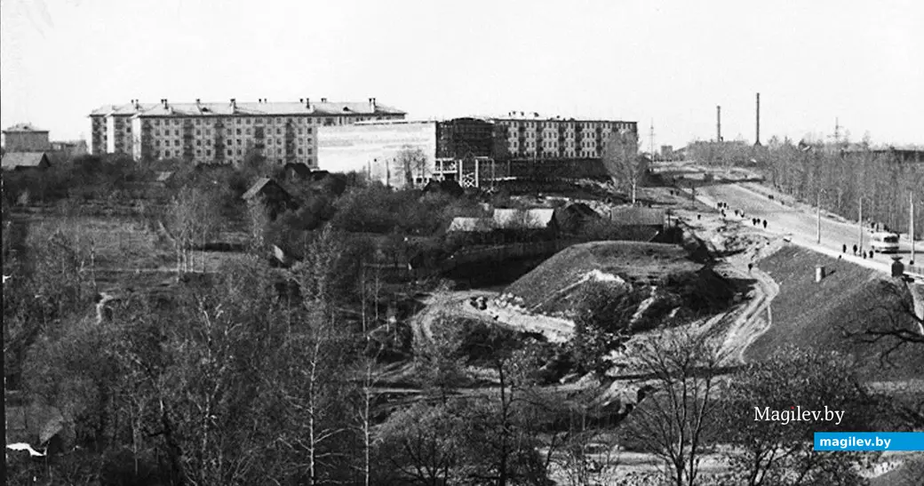 1960-е годы, Могилев, проспект Мира.