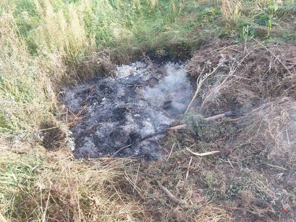 13.09.2024 г., д. Путьки Чаусского района. Женщина упала в костер и погибла.