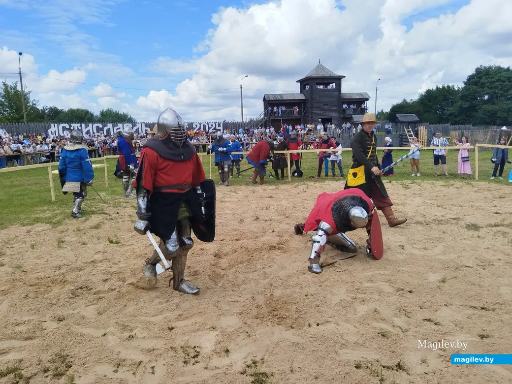 03.08.2024 г. Мстиславля. Праздник средневековой культуры «Рыцарский фест.