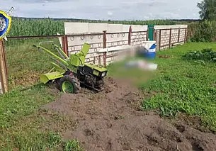 В Могилевском районе пенсионера на даче задавило культиватором