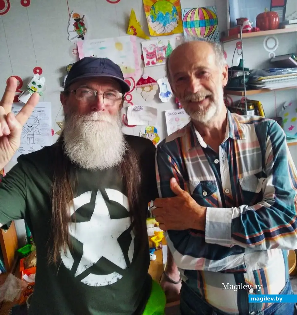 Июль 2024 г., Могилев. Петр (слева) и Павел.