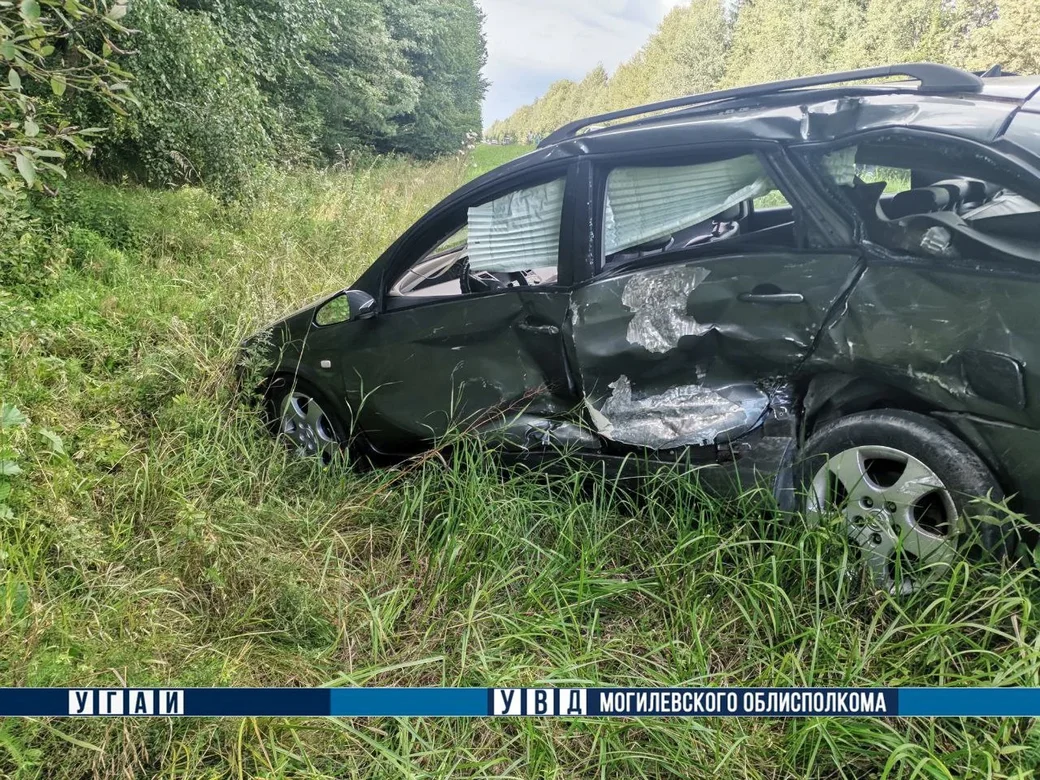 7.08.2024 г. Бобруйский район. Фото с места ДТП: УГАИ УВД облисполкома