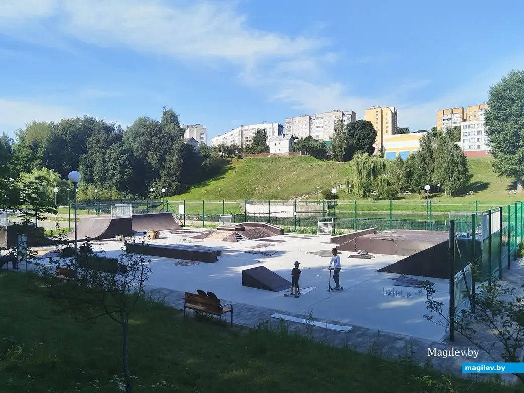 09.08.2024. Могилев. Скейт-парк на Дубровенке.