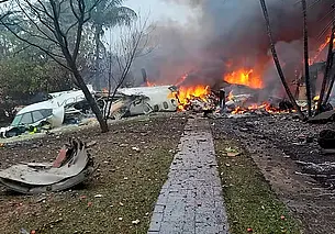 Пассажирский самолет потерпел крушение в Бразилии. Погиб 61 человек