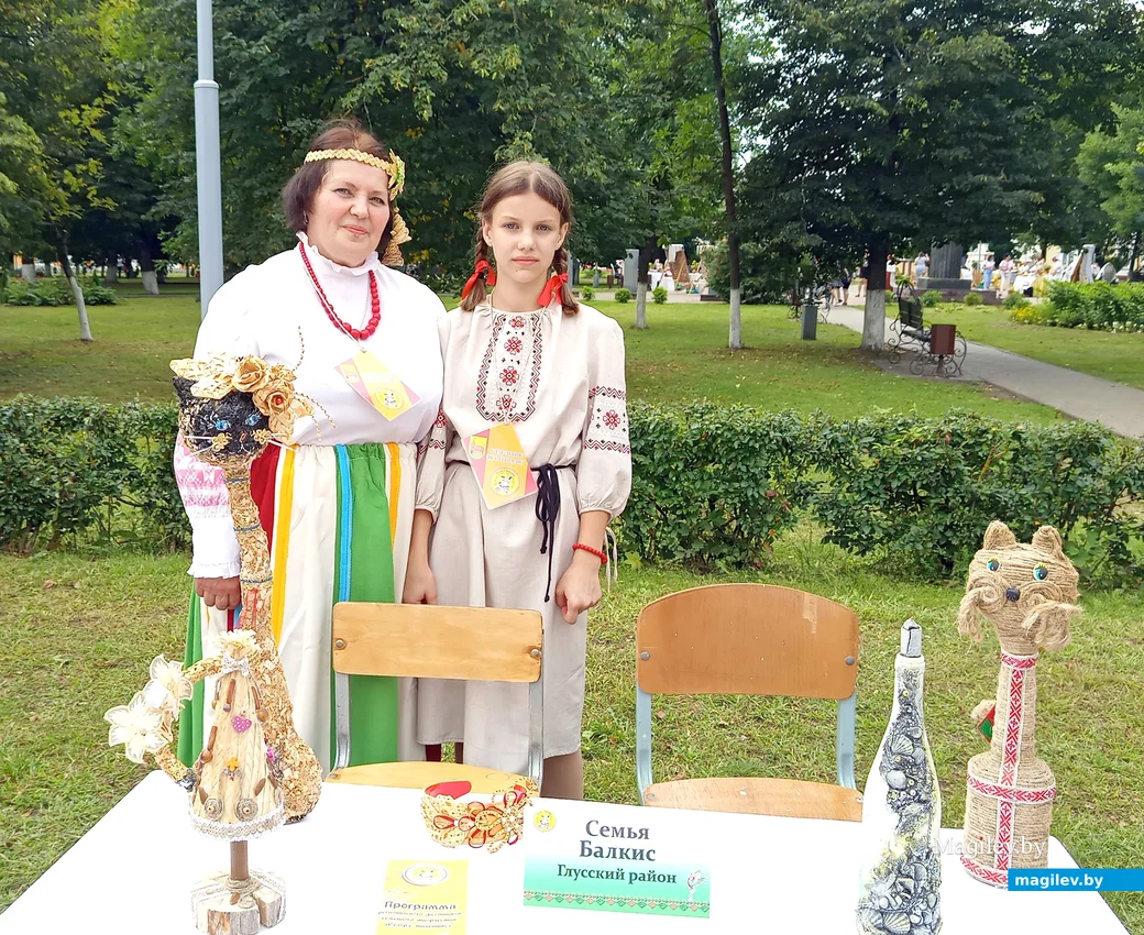 10 августа 2024 года. Региональный фестиваль семейного творчества «Сузор’е талентаў» в Глуске.
