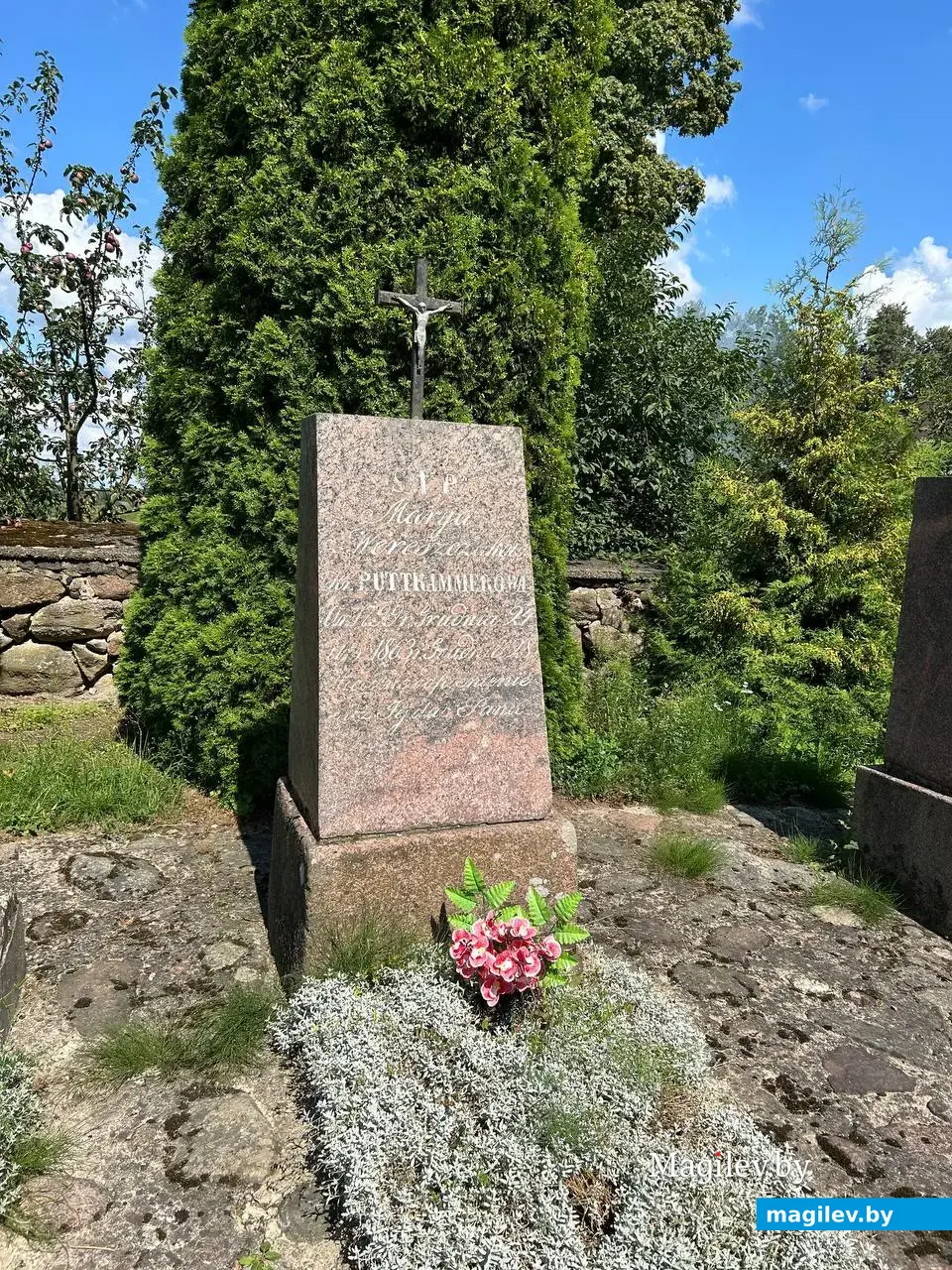 Могила Марыли Верещаки, умершей в 1863 году.