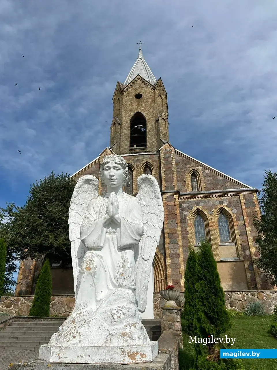 Костел Святого Юрия в Оссово, лето 2024 г.