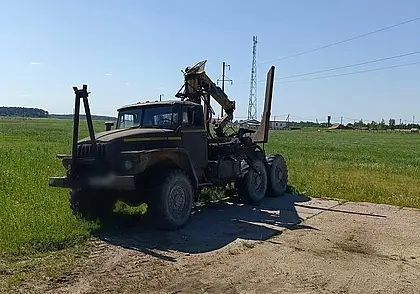 После ссоры с работодателем могилевчанин похитил у него лесовоз