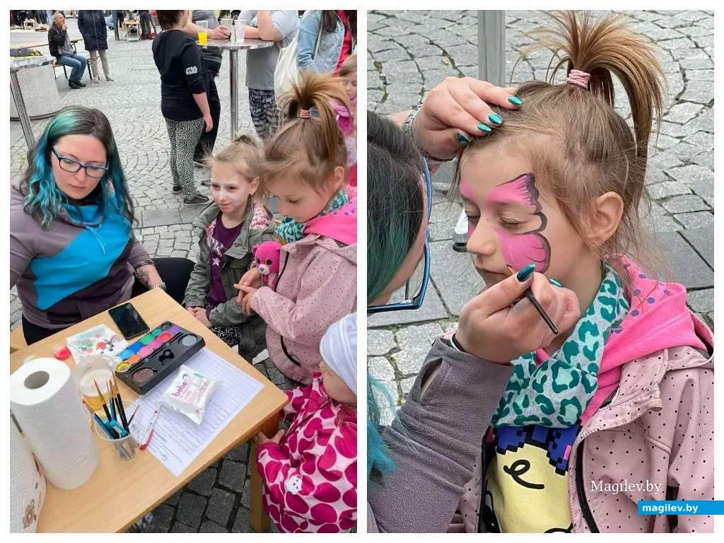 На городском празднике. Германия. Саксония.
