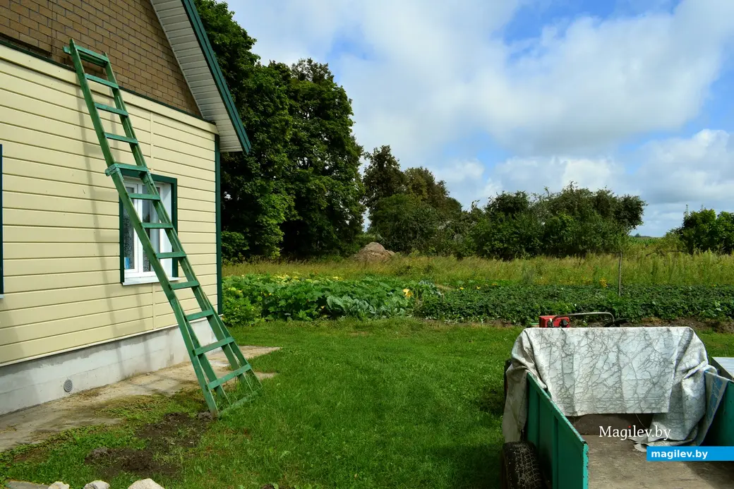 7.08.2024. д. Победа Кличевский район. В гостях у Таисии Ивановны Кушнеровой и Вадима Аркадьевича Шубина.