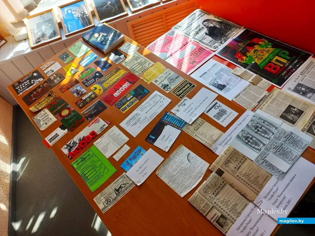 16.08.2024, Могилев, городская библиотека им. Карла Маркса. «Рок-культура 90-х в Могилеве».