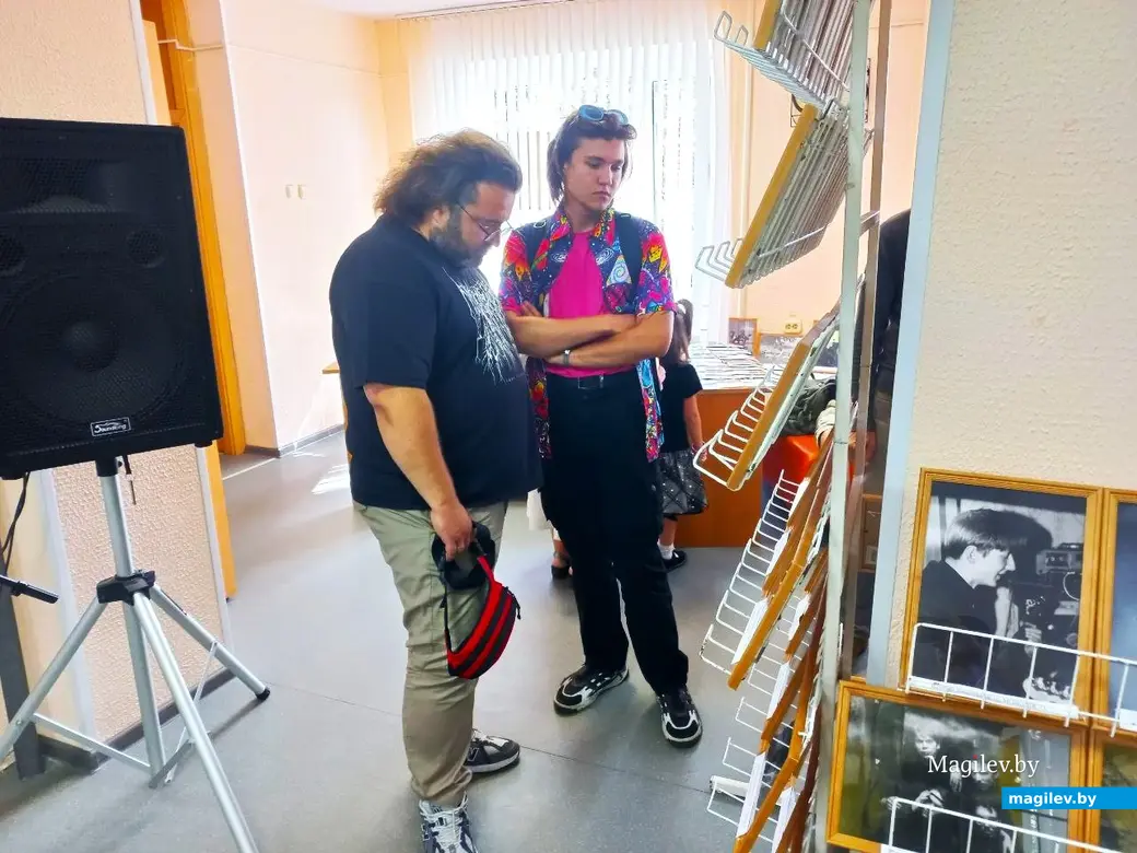 16.08.2024, Могилев, городская библиотека им. Карла Маркса. «Рок-культура 90-х в Могилеве».