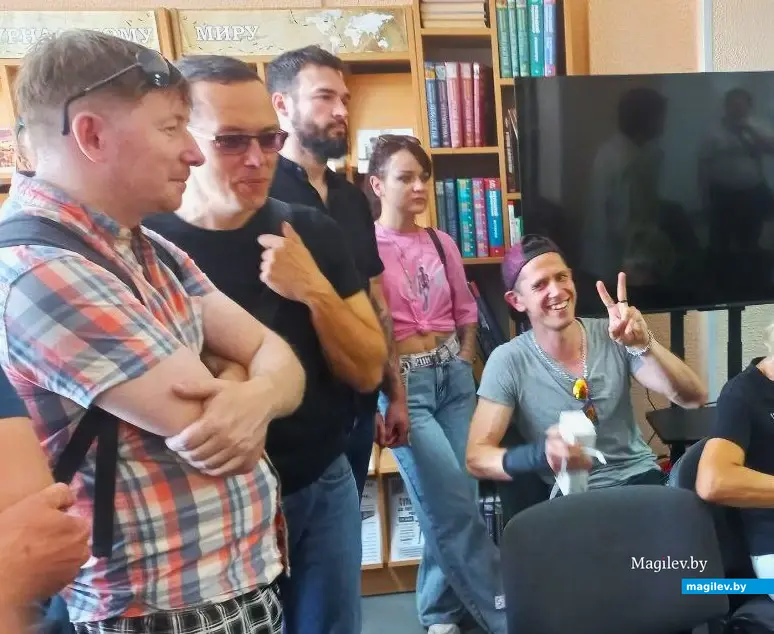 16.08.2024, Могилев, городская библиотека им. Карла Маркса. «Рок-культура 90-х в Могилеве».