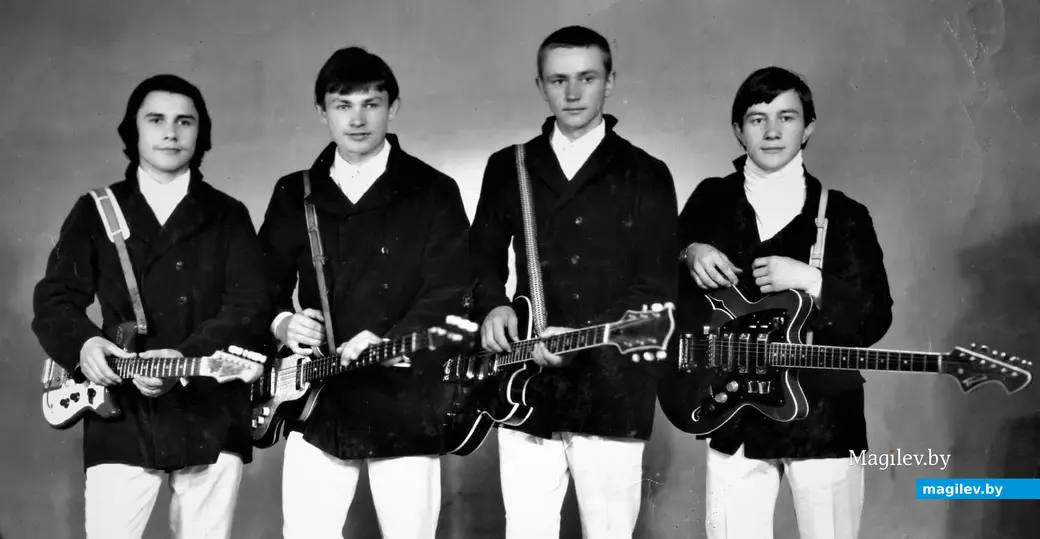 Начало 1970-х, Могилев. «Катки» в самом начале своей карьеры.