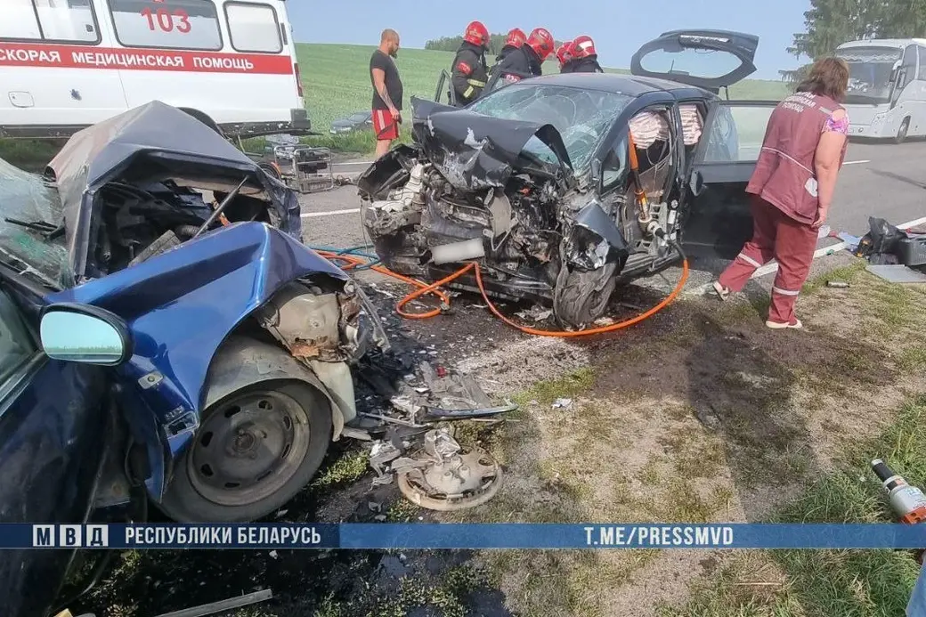 24 августа 2024 года. ДТП на 57 км автодороги Орша – Шклов – Могилев.