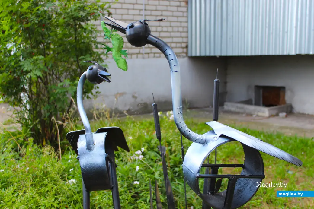 23 августа 2024 года. Могилев. Двор дома по улице Симонова, 12.