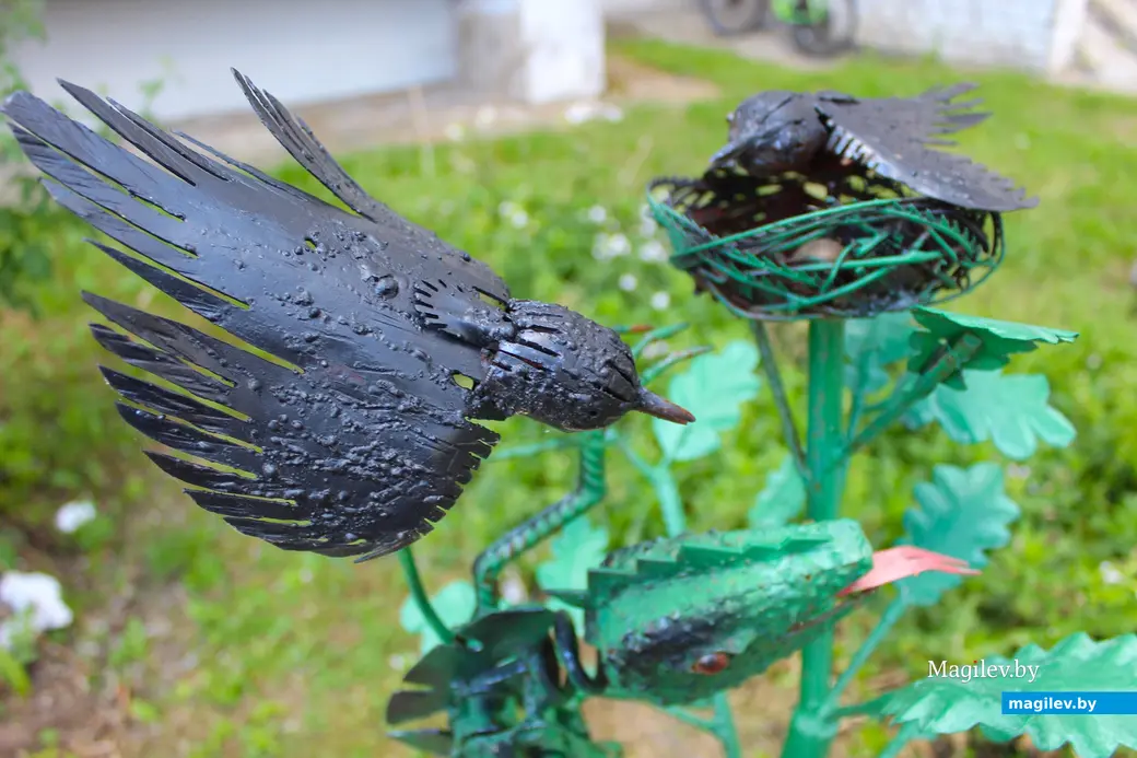 23 августа 2024 года. Могилев. Двор дома по улице Симонова, 12.