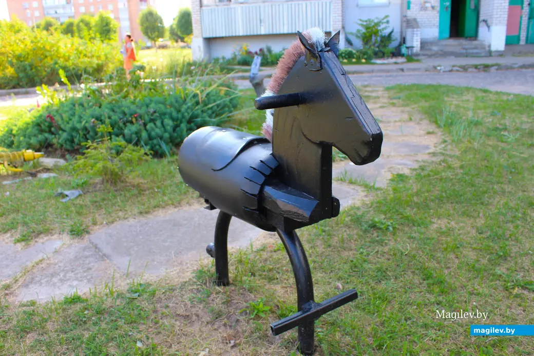 23 августа 2024 года. Могилев. Двор дома по улице Симонова, 12.