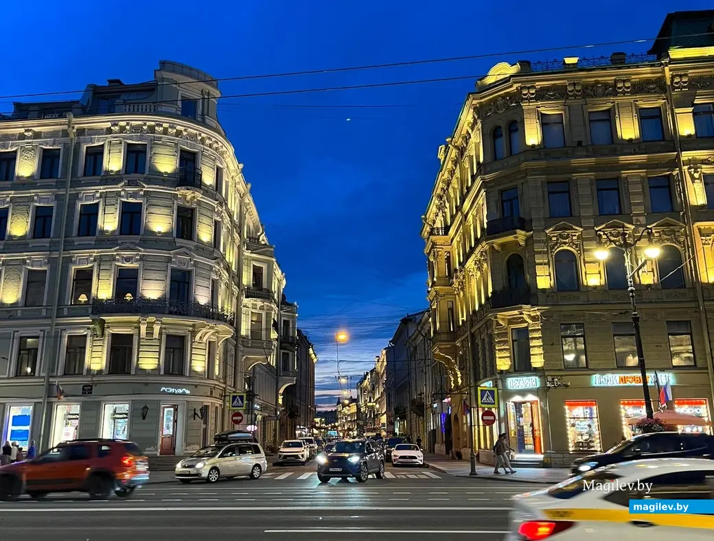 Август 2024 г. Вечерний Санкт-Петербург.