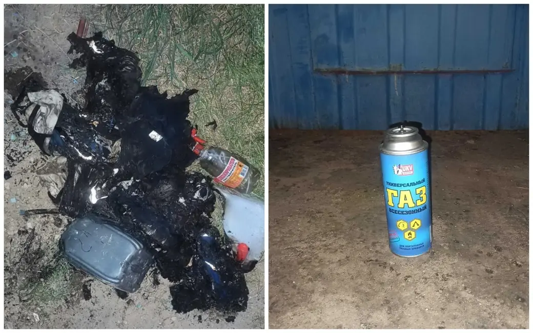 27.08.2024 г. Осиповичи. Пожар в гараже на ул. Проектной. Фото: Могилевское областное УМЧС