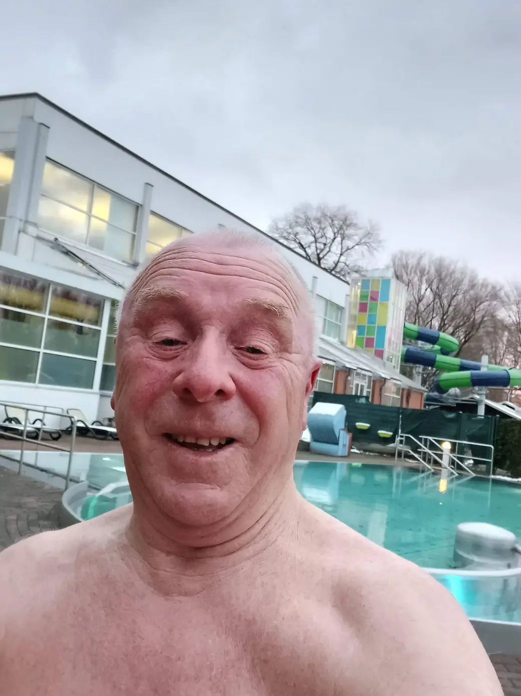 Рендсбург, Германия. На втором месте после велопрогулок у Константина стоит посещение бассейна и сауны