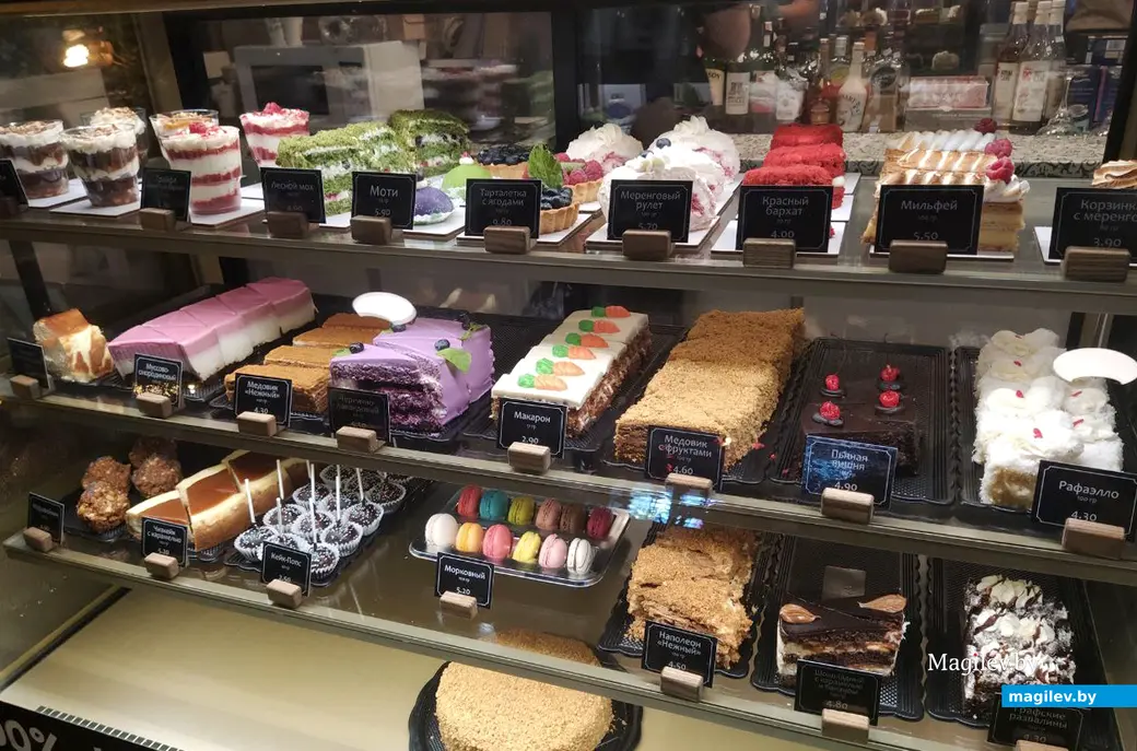 26 августа 2024 года. Могилев. Кофейня-кондитерская «Бонжур» по улице Первомайской.