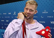 Бобруйчанин Игорь Бокий выиграл третье золото Паралимпиады в Париже