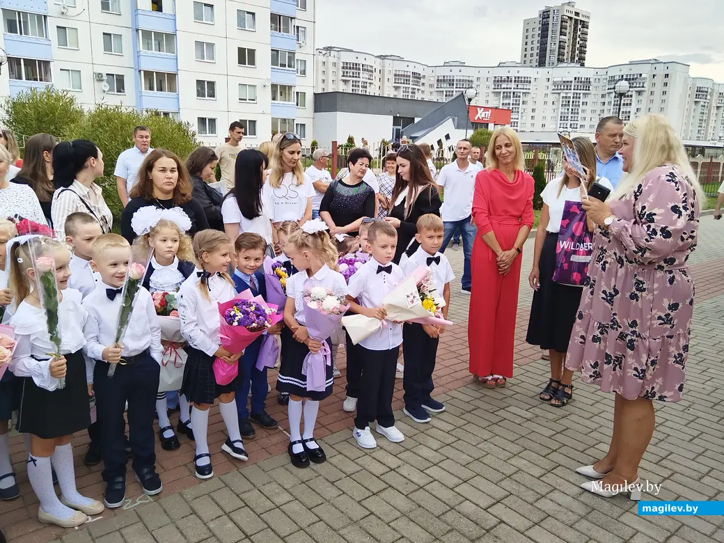 02.09.2024 г. Могилев. Торжественная линейка в средней школе №45.