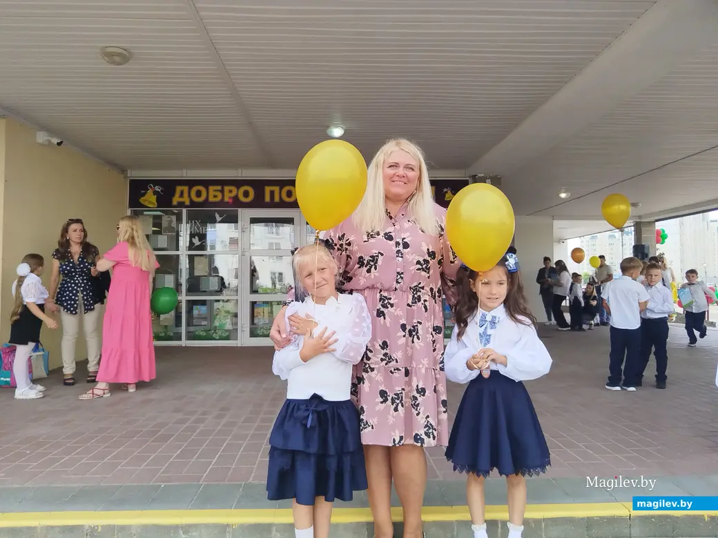 02.09.2024 г. Могилев. Торжественная линейка в средней школе №45.