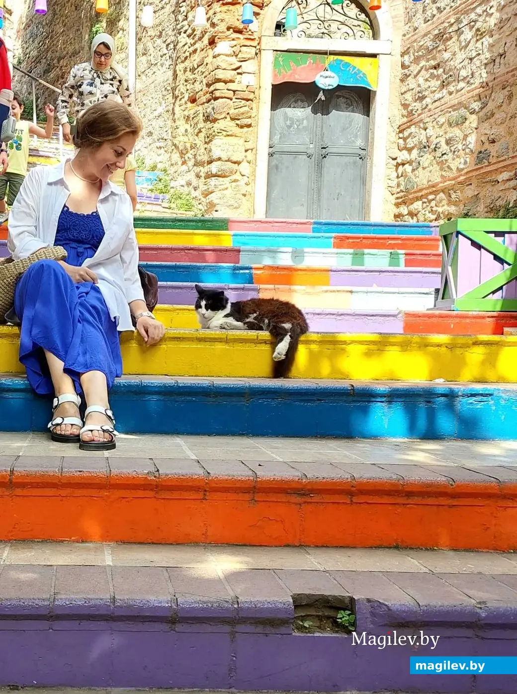 Лето 2024 года. Стамбул. Знаменитый район Балат.