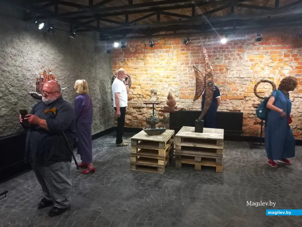 06.09.2024, Могилев, артцентр «У Молчанова». Открытие выставки «Формообразование».