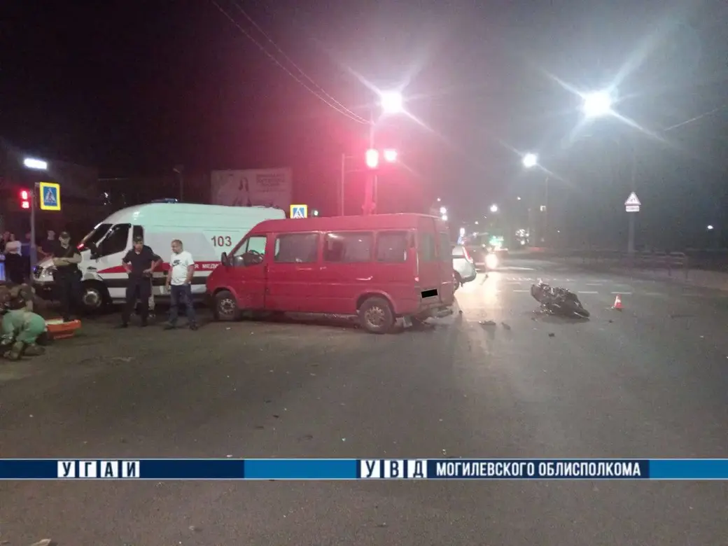 7.09.2024 г. Могилев. Смертельное ДТП на пересечении улиц Лазаренко и Бурденко.