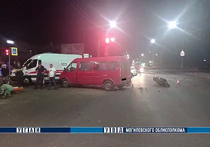 Смертельное ДТП в Могилеве: мотоциклист погиб в столкновении с автомобилем