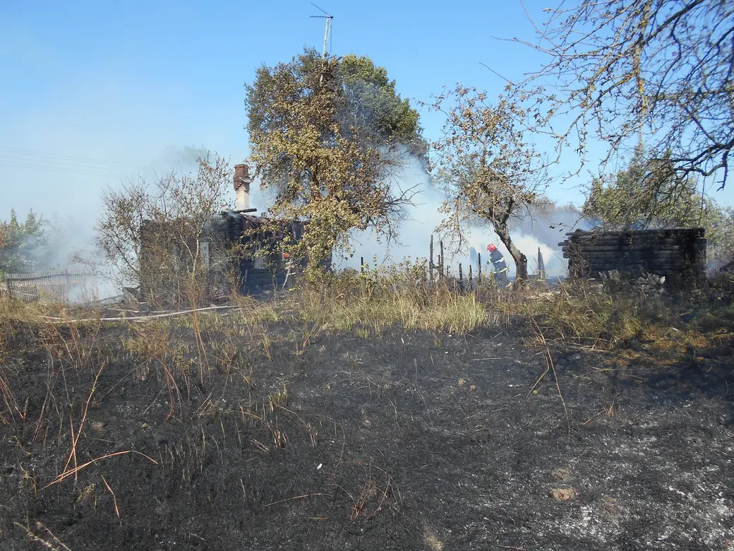 9.09.2024 г. Могилевский район, д. Старая Милеевка. Фото: Могилевское областное УМЧС