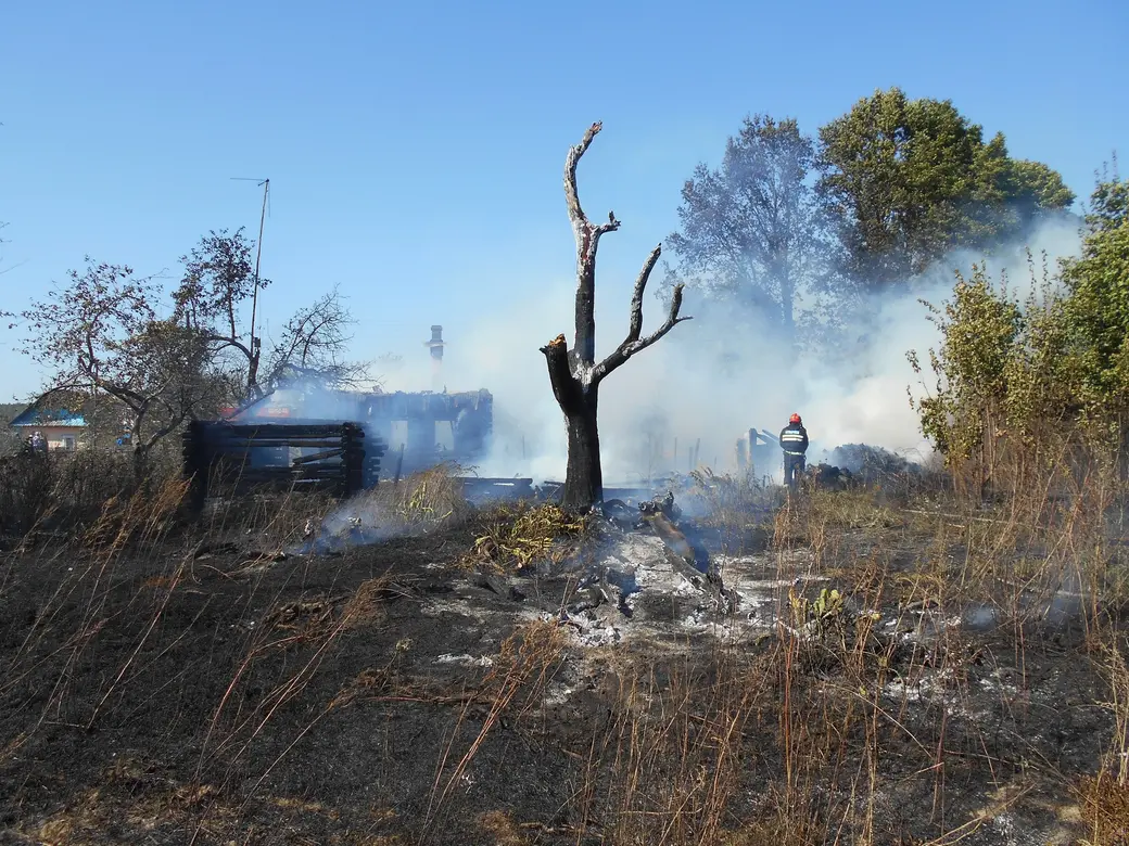 9.09.2024 г. Могилевский район, д. Старая Милеевка. Фото: Могилевское областное УМЧС