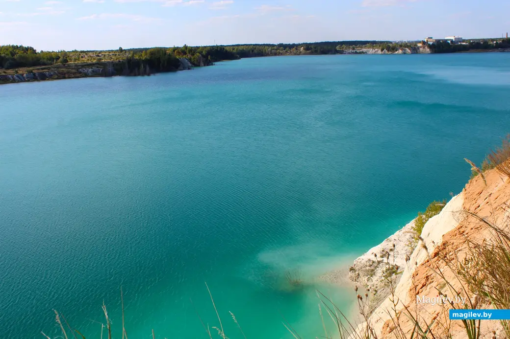 Сентябрь 2024 года. Кричевский район Могилевской области. Меловые карьеры.