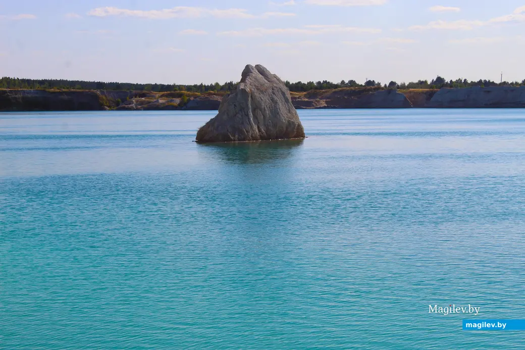 Сентябрь 2024 года. Кричевский район Могилевской области. Меловые карьеры.