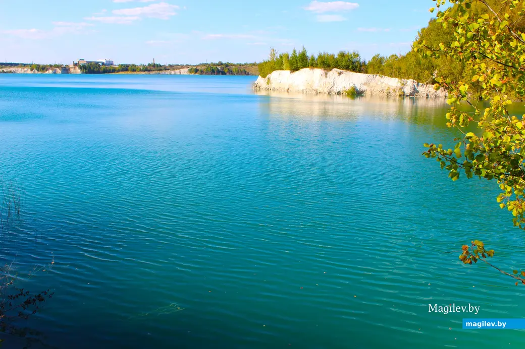 Сентябрь 2024 года. Кричевский район Могилевской области. Меловые карьеры.