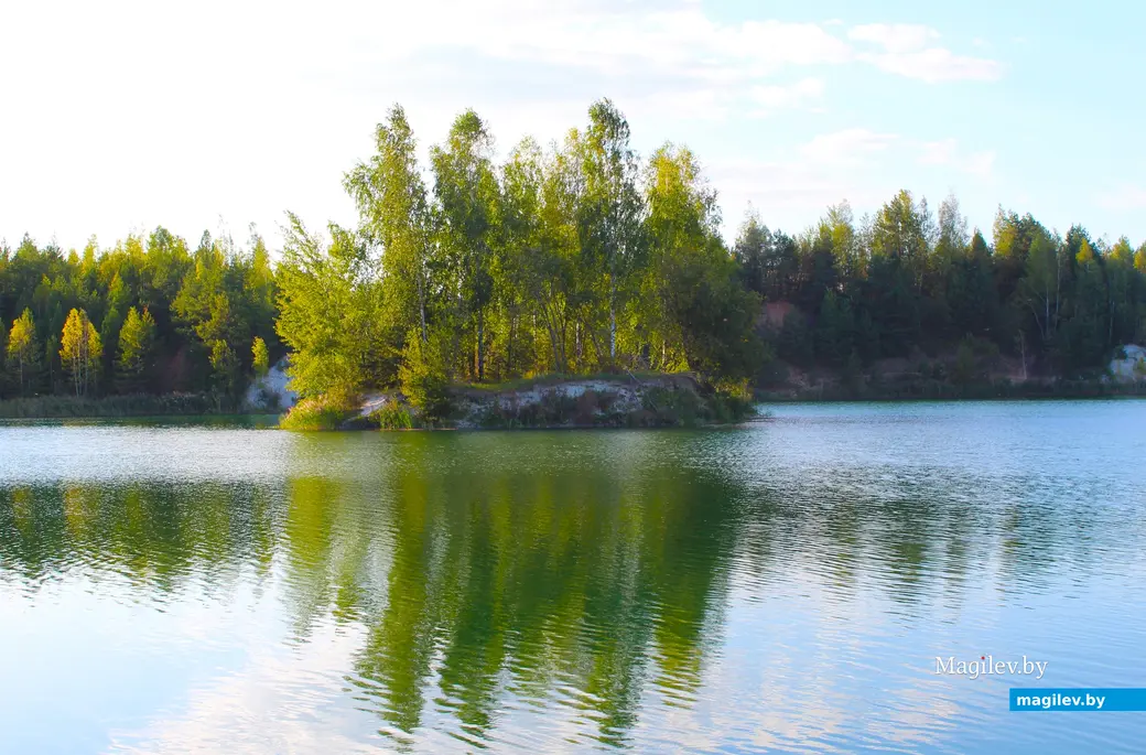 Сентябрь 2024 года. Климовичский район Могилевской области. Меловые карьеры.