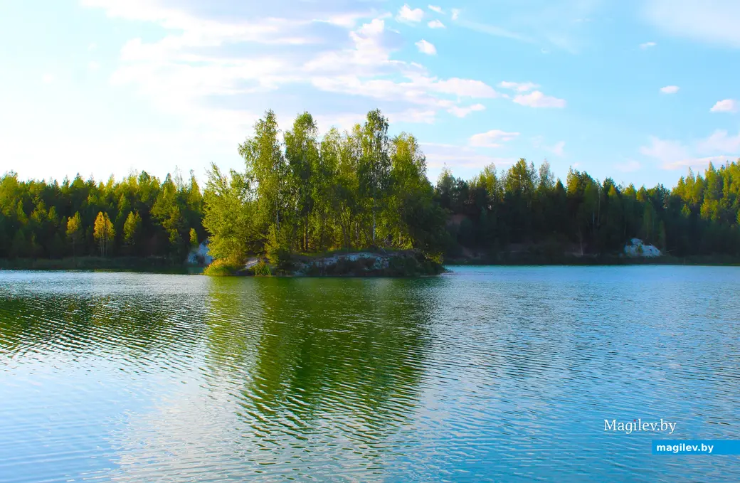 Сентябрь 2024 года. Климовичский район Могилевской области. Меловые карьеры.