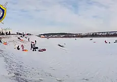 В Гродно 6-летняя девочка получила серьезные травмы, катаясь на тюбинге